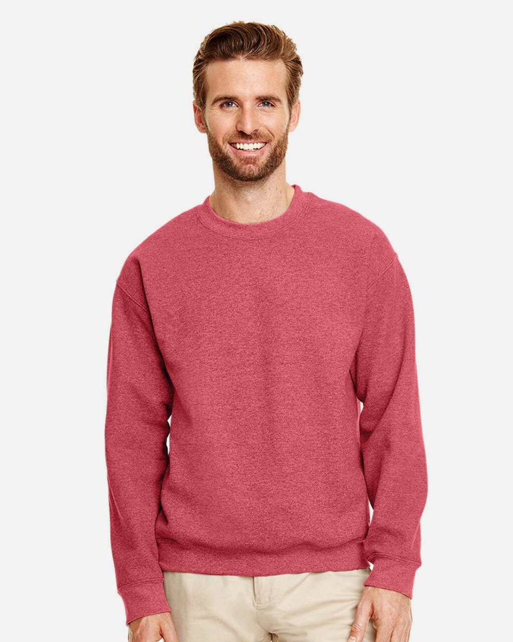 Gildan Heavy Blend Long Sleeve Crewneck Sweatshirt for Everyday Wear & Winter Outfits